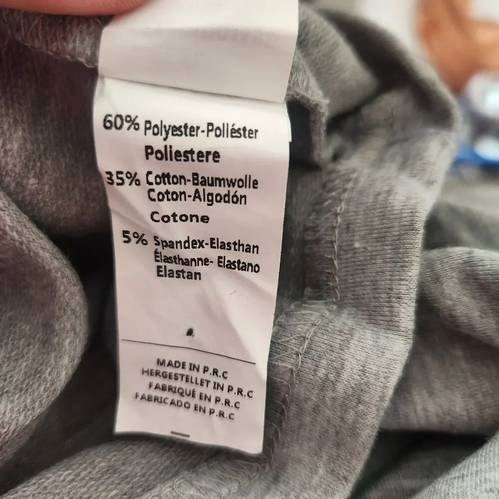 POPVIL Heathered Knit Romper Womens XL NWT Gray Half Zip Short Sleeve Jumpsuit